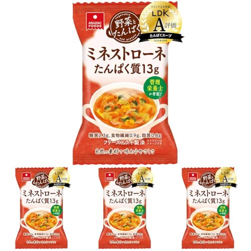 �A�X�U�b�N�t�[�Y ��؂Ƃ���ς� �~�l�X�g���[�l 19.4g �y6��̖�؂Ƃ���ς���13g���ۂ��z �y�v���e�C���z �y�t���[�Y�h���C�z �y�X�[�v�z �y�C���X�^���g�z �y���ȁz �y�����͂�z �y�퉷�ۑ��z (× 4)