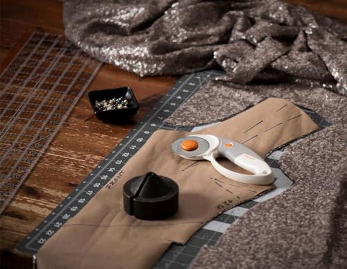 Rollschneider Fiskars Titan-Rollmesser mit 60 mm Klinge für Rechts- und Linkshänder