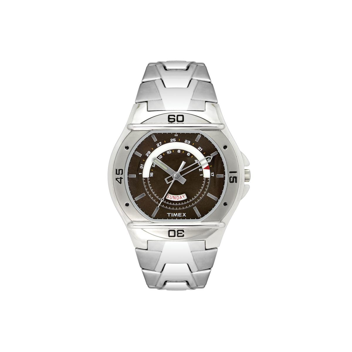 Analog Brown Dial Men's Watch-TW000EL09