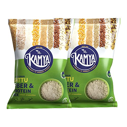 Kamya Mixed Grain Sattu Naturals Powder with High Protein and Fiber