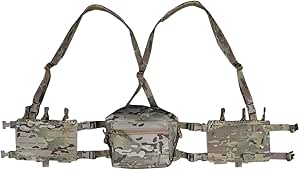 Amazon.com : Shanyingquan Tactical chest rig with expansion pack ...