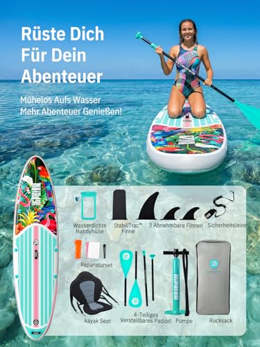 niphean SUP Board 320cm, Farbe: Flamingo Fiesta - 8