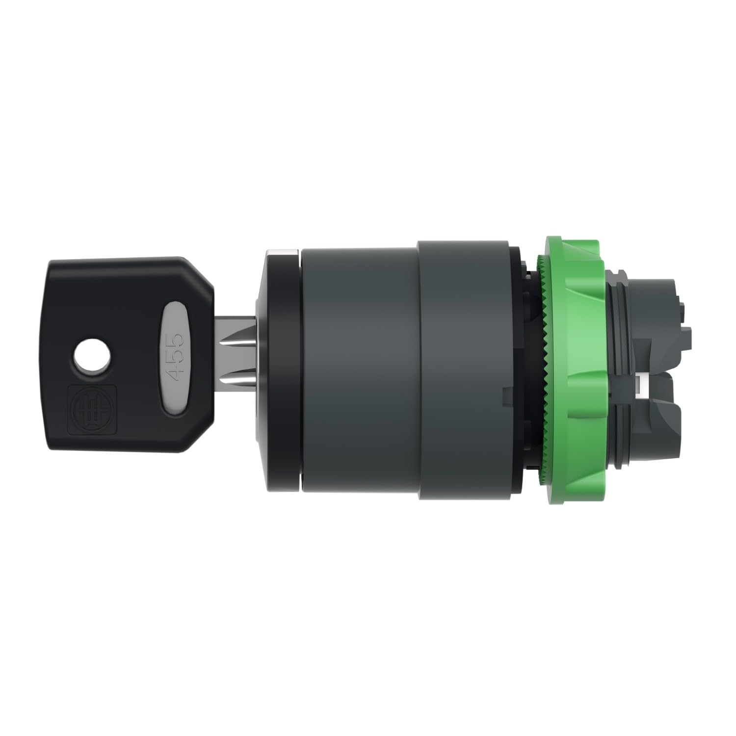Schneider Electric - Harmony XB5 - tête bouton tournant à clé 455 - Ø22-3 pos rap C - retr C - ZB5AG7