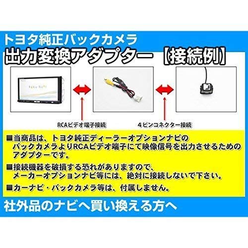 Amazon.co.jp: MDV-Z700W 対応 バックカメラ 流用キット トヨタ