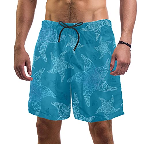 Short de bain pour homme XL : ne glisse plus grâce à la taille élastique et ses 2 poches