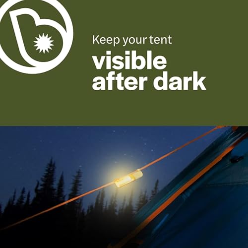 Brightz Tentbrightz Led Tent String Lights For Guylines, 4 Pack - Glamping Camping Accessories For Tent Campers Tent Camping Lights Tent Lights Camping Gear - Never Trip On Your Tent Strings Again #TOP2