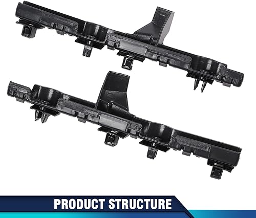 Miniatura 471 de PIT66 Soporte de parachoques delantero compatible con Hyundai Sonata 2011-2015 2 piezas soporte de parachoques delantero izquierdo y derecho