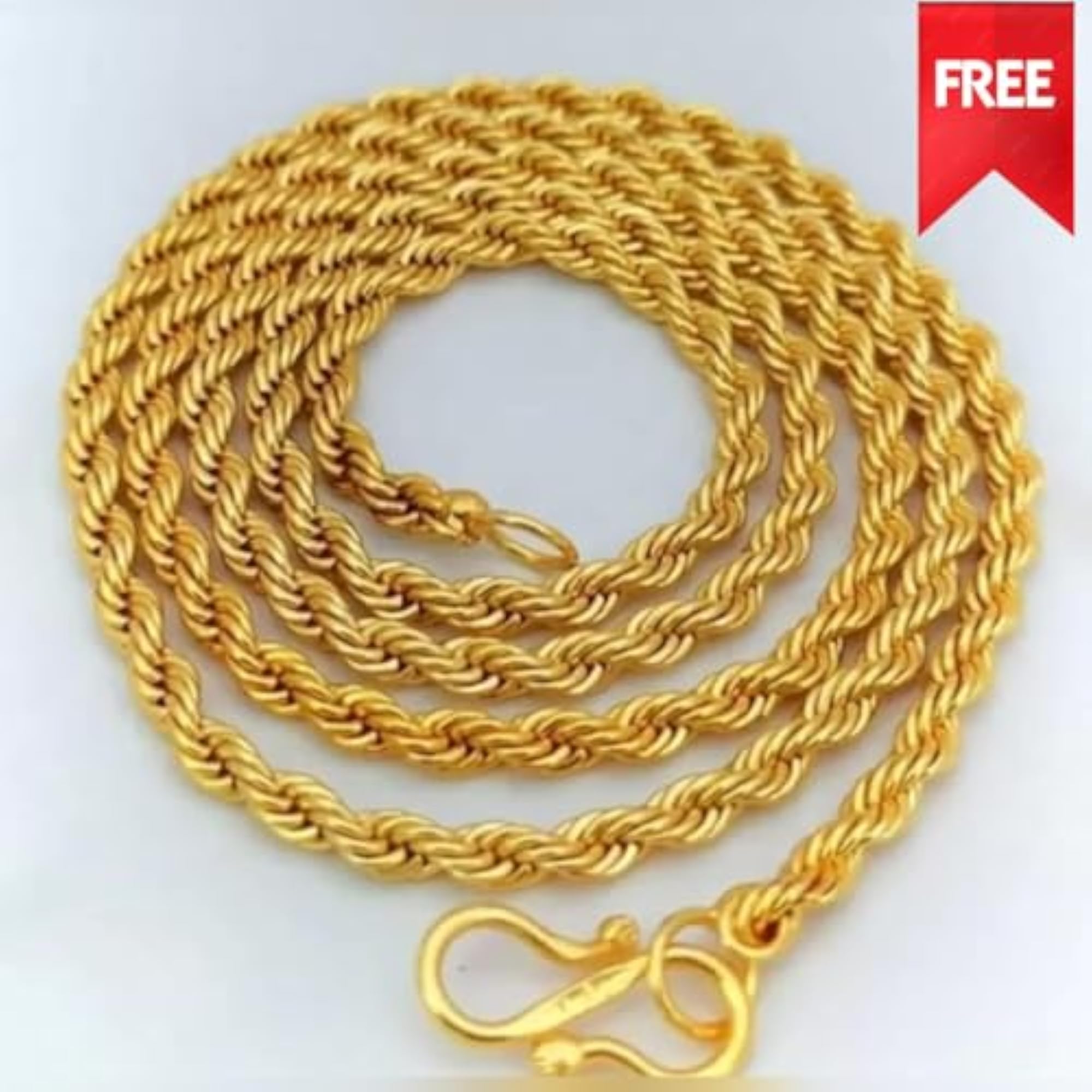 Digital Watch with Magnetic Bands and Free Golden Chain