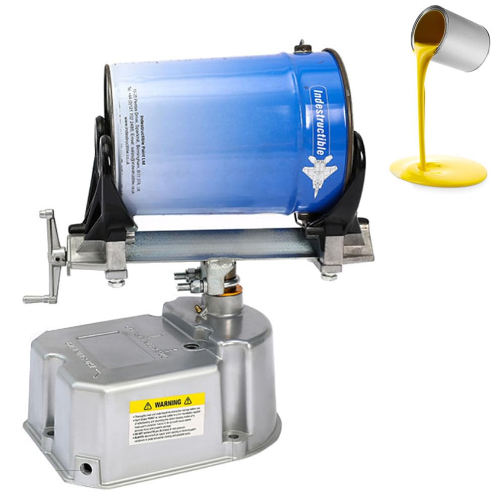 Agitador Pintura Neumático,Agitador Latas Pintura En Aerosol,Presión De Aire De 0.2-0.6 Mpa,15 Min/Cubeta,Oscilación 30°,Frecuencia Oscilación 0-500 Veces/Min,para Pintura Y Acuarela