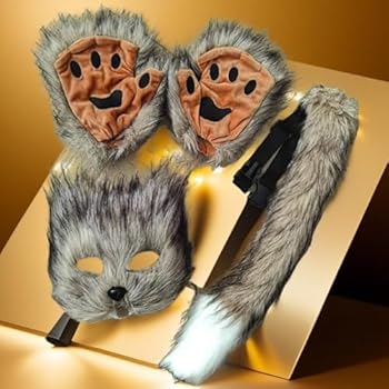 Masque De Loup-Garou Réaliste Avec Cheveux, Tête De Loup En Latex, Costume D 'Halloween, Anime, Carnaval, Masque De Ix, Casque Tim Ade