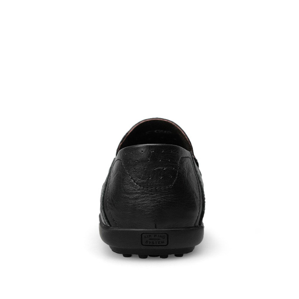 Hombre Mocasines Slip On Verano Agujero Transpirable Comodas Hilo de Coser Trabajo Zapatos