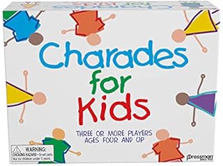 Pressman Charades for Kids -- The 'No Reading Required' Family Game, 5