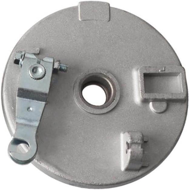 Brake Drum Wheel Hub with Pads Cover 88 110mm 4 Stud Left Right Compatible with 110CC 125CC ATV Go Kart UTV Buggy Quad Bike(1 Pcs Cover L)