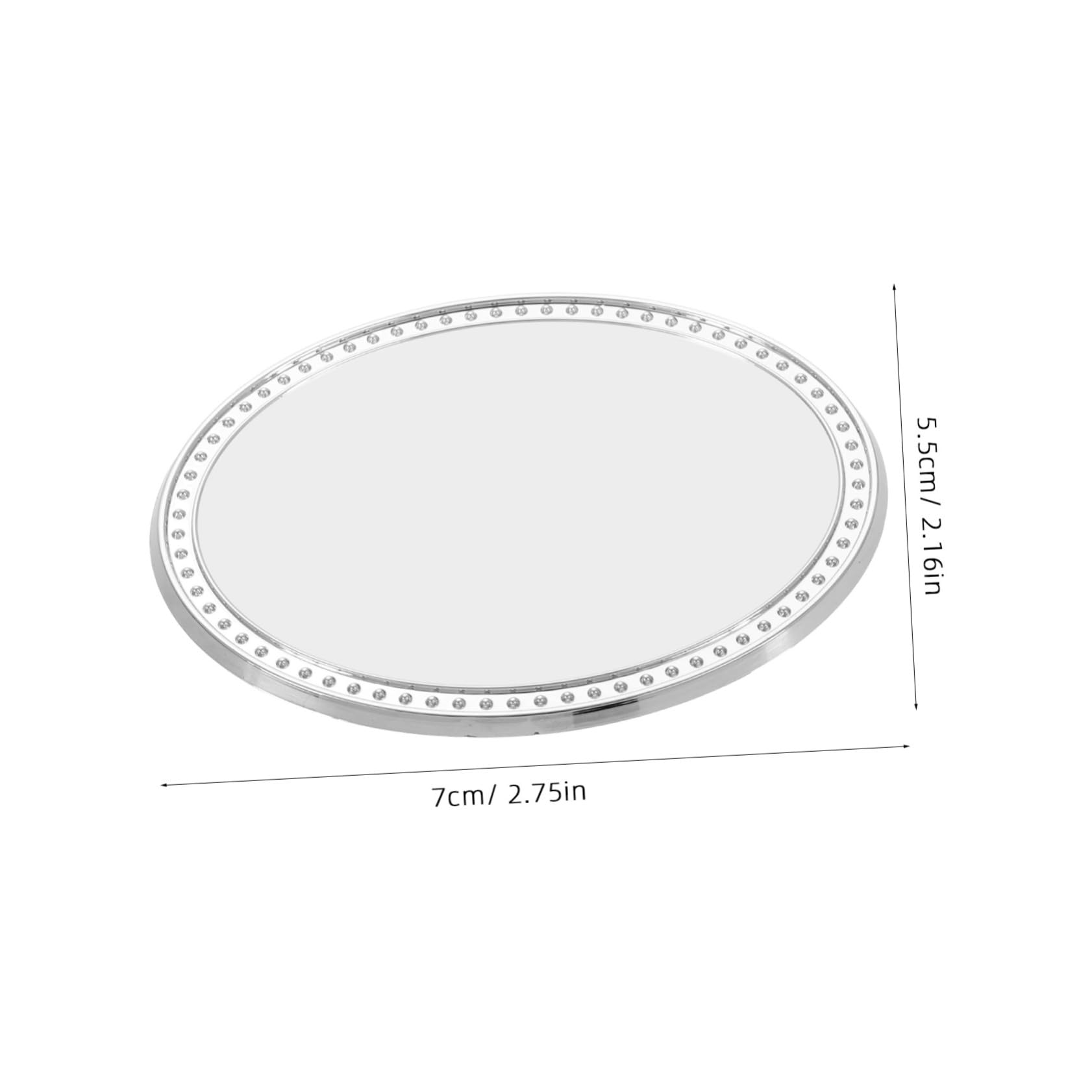 ifundom Mini Handheld Mirror for Children Safe Cutest Oval Shape Portable Mirror High Clarity Perfect for Kids