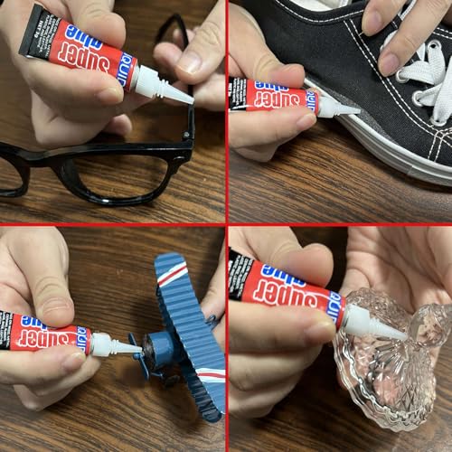 3 gram pack of 12 single use super glue liquid super fast thin amp strong adhesive superglue cyanoacrylate glue for hard plastics diy craft ceramics leather metal etc
