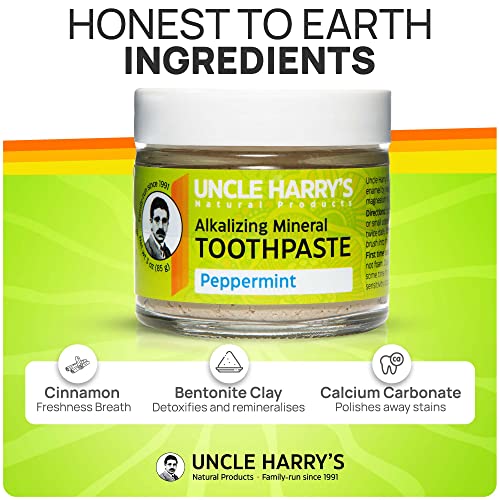 Uncle-Harrys-Peppermint-Remineralizing-Toothpaste-Natural-Whitening-Toothpaste-Freshens-Breath-Promotes-Enamel-Vegan-Fluoride-Free-Toothpaste-2-Pack