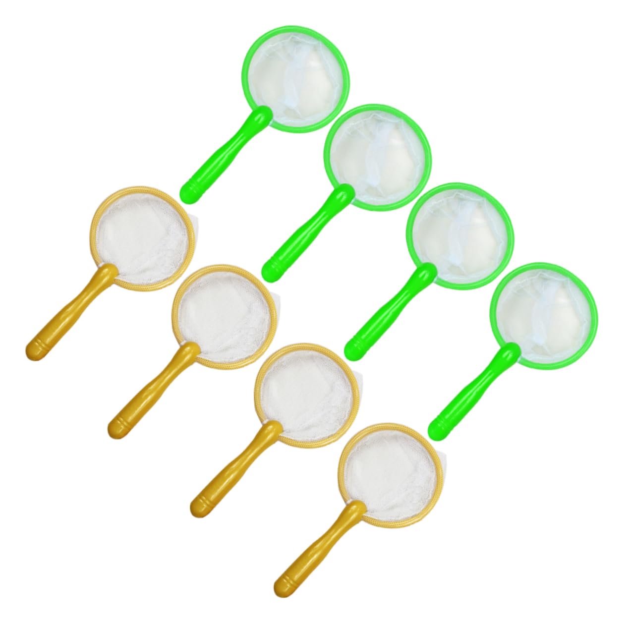 ORFOFE 10pcs Fish Mesh Net System Gill Catch Fish Net Catcher Net Nets Animal Fishing Puise Beach Toys Paddling Pool Game Cage Fish Catching Hand Brail Frog Catvhing Net Rod Child