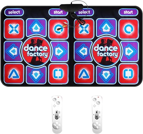 [CROKZ] ダブルヒューマンダンスブランケット、ソマティックダンスフィットネスマシン、テレビやコンピューターに接続可能、家庭用外付けソマティックゲームマシンコントローラー、大人、男性、女性、十代、女の子、男の子用/175