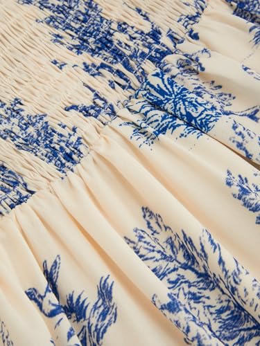 Image of CIDER Floral Dress for Women Summer Mini Sundresses Spaghetti Strap Cute Vacation Dresses Boho Casual Outfits