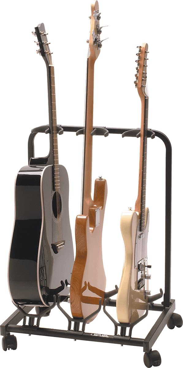 Quik Lok GS/430 Universalständer/-display (für 3 Gitarren) schwarz