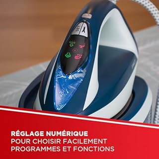 Polti Vaporella Express VE30.10, Générateur de Vapeur, Pression de la Pompe jusqu'à 8 Bars, Puissance 2200 W, Fonction Éco, Technologie One Temperature, Réglage Digital, Bleu et Blanc