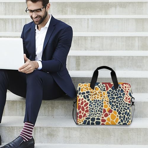 Maletín para portátil estampado de leopardo 13-15.6 pulgadas miniatura 3