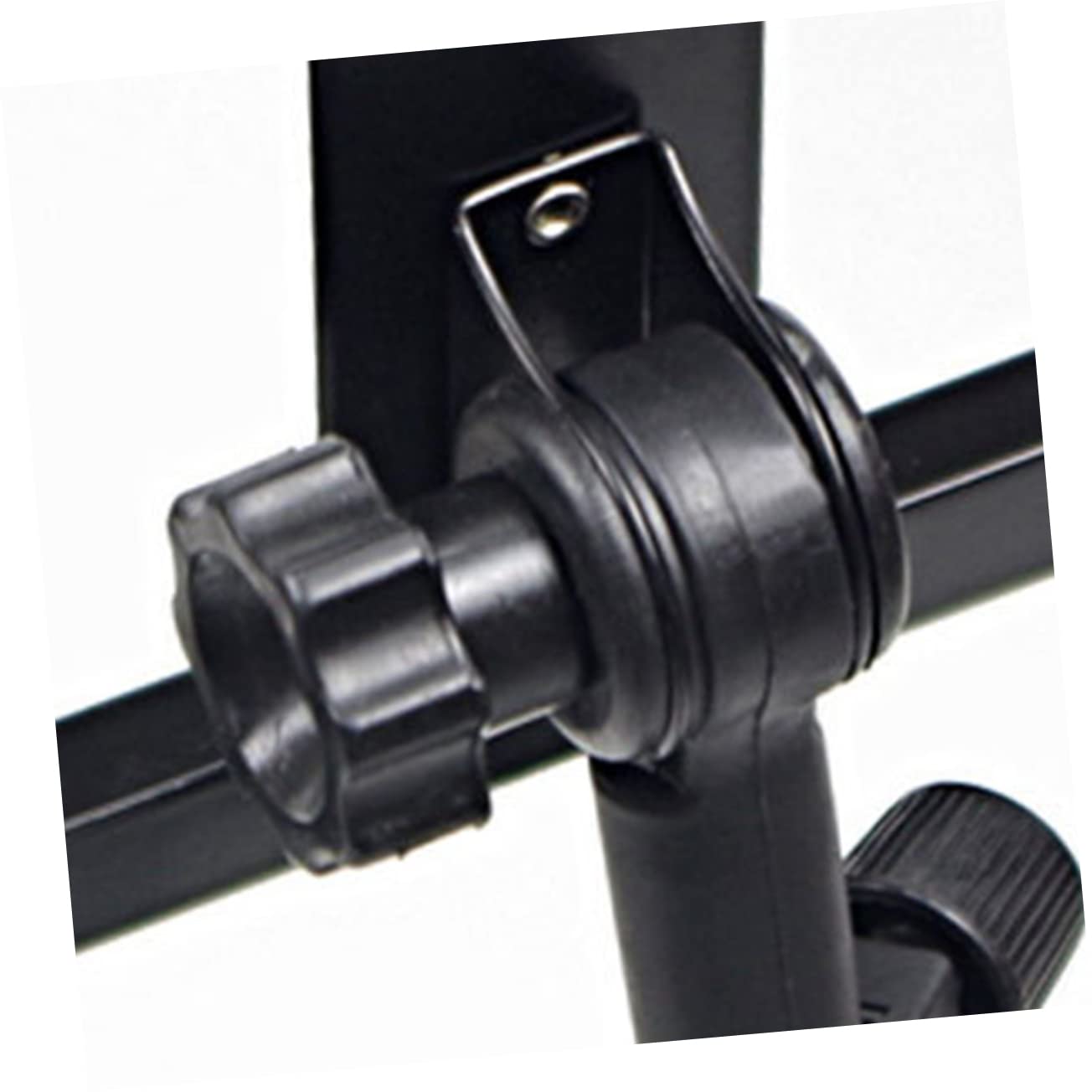 HEMOTON Supporto per Spartiti in Metallo Pieghevole per Chitarra Violino Zheng Piedini Antiscivolo Altezza Regolabile Leggero e Stabile per Trasporto e Stoccaggio