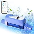 Salt Chlorine Generator - Up to 30,000 Gallons Pool, Compatible with Hayward Salt Cell Model No. T-Cell-9, Long-lasting Salt Water Pool Chlorinator System with Smart Digital Panel, 5-Year USA Warranty