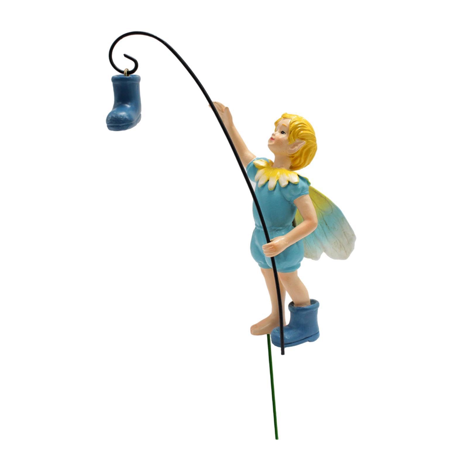 AMSLSIU Tiny Statue Charming Fairy Figurine Elevates Garden Decoration