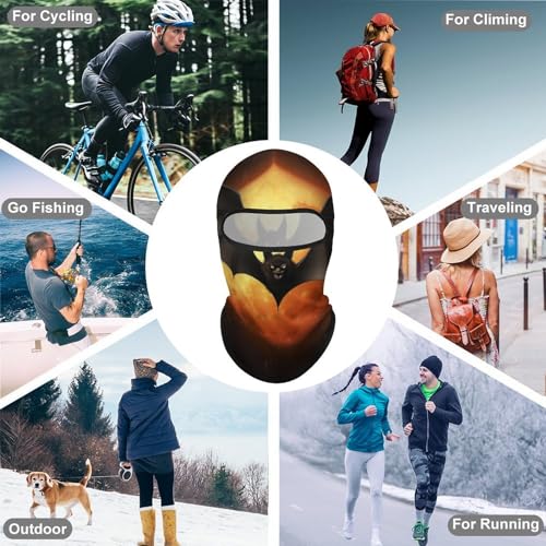 Balaclava Mask para Hombre y Mujer, Máscara Completa para Esquí y Ciclismo miniatura 6