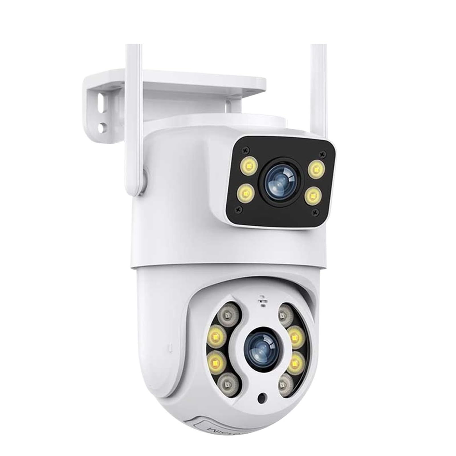 JVDDI 6MP 4K PTZ Wifi Camera With Dual Lens Dual Screens AI Human Detection Wireless Outdoor CCTV Security IP Camera(ADD 128G)