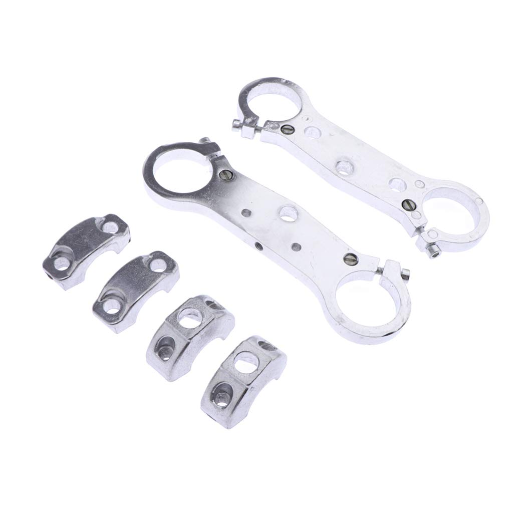 Morsetto forcella anteriore superiore triplo albero sterzo per mini moto da cross 49 cc