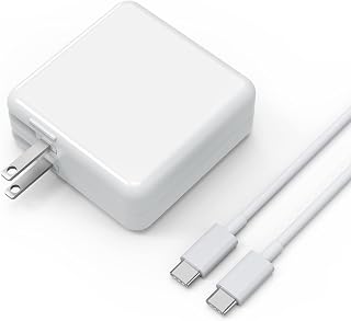 61w USB C Laptop Charger for MacBook Pro 13 14 15 16 inch, 6.6ft USB C to C Cable, MacBook Air 13 inch 2022 2021 2020 2019 Replacement USB-C Power Supply
