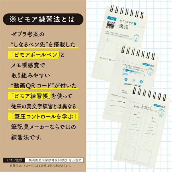Amazon | ゼブラ （まとめ買い） ビモアセット ボールペン0.5mm+練習帳