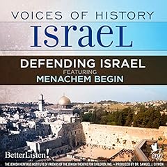 Diseño de la portada del título Voices of History Israel: Defending Israel
