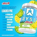 RYSE Loaded Pre Workout Powder - Jell-O Lemon Lime - Daily Pre-Workout for Men & Women with 325mg Caffeine, Beta Alanine, and Citrulline for Pump, Focus, and Energy - 30 Servings - Image 4