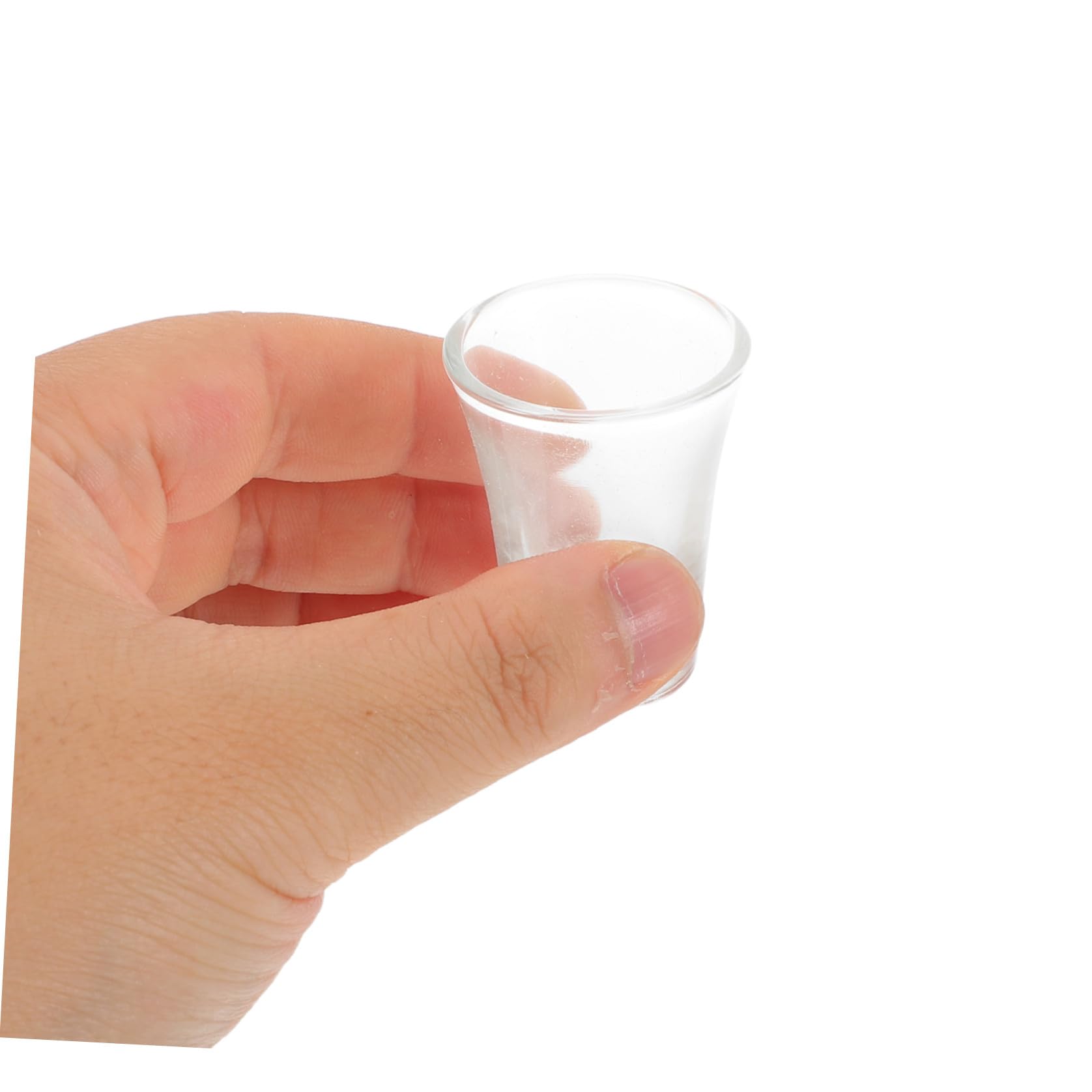 Verres à Shot de Saké 15 Ml en Verre Robuste Transparent, Mini-calices de Communion pour Cérémonies Religieuses à Domicile, Ensemble 24 Pièces Portables pour Dégustation et Usage