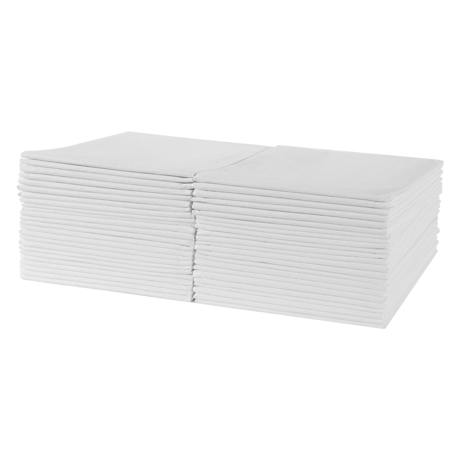 VEVOR Empapadores Desechables para Incontinencia, Superabsorbentes, con 5 Capas de Protección para Cama, Sofá y Colchón, para Enuresis, Mascotas, Adultos, Niños y Ancianos, 762 x 914,5 mm, 70 uds