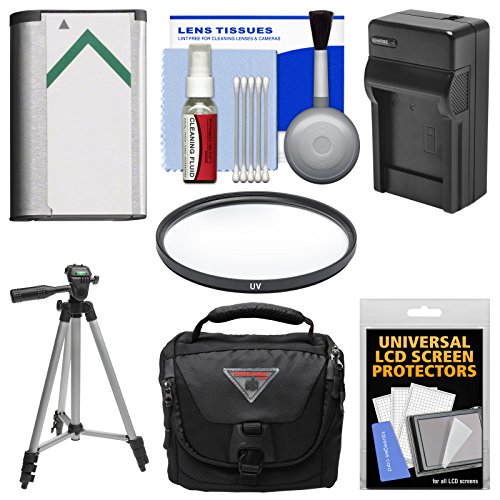 Essentials Bundle for Sony Cyber-Shot DSC-H400, DSC-HX350, & DSC-HX400V Digital Camera with Case + NP-BX1 Battery & Charger + Tripod + UV Filter + Kit