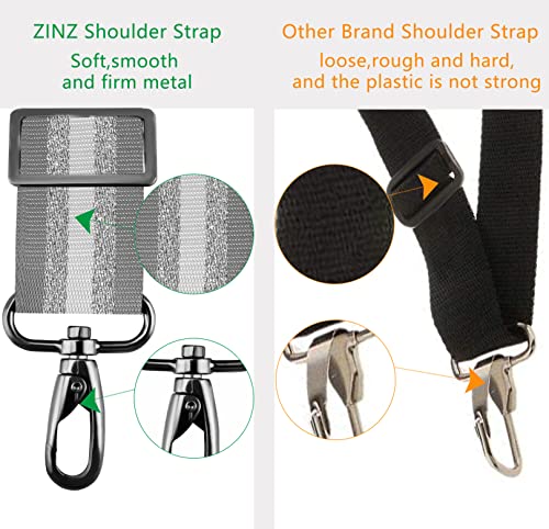Image of ZINZ Bag Shoulder Strap, Padded Adjustable Shoulder Strap Replacement