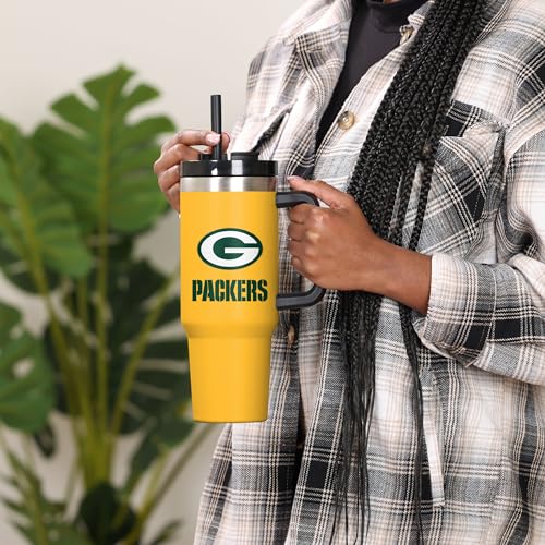 Image of FOCO NFL unisex-adult NFL Team Logo Insulated Travel Mug 40oz XL Tumbler