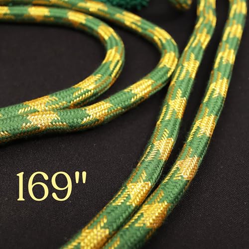 Image of Needzo Green Cincture for Albs Liturgical Rope Belt for Priests, Deacons and Bishops, Religious Catholic Vestment Accessories, 169 Inches Long