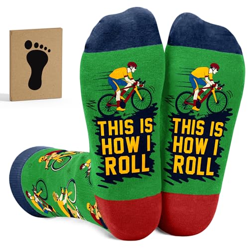 Cycling Socks - Gifts for Cyclists, Best Cycling Socks for Men –, Biking Accessories, Bike Gear,...