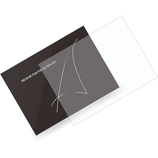 Protomont FEP Transparent Release Film Sheet for MSLA UV Photocuring LCD 3D Printer, ANYCUBIC Photon Mono X, Photon M3 Plus, Phrozen Sonic Mighty (Pack of 1, FEP 260X200mm)