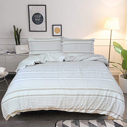 Free Shipping 🛒 Merryfeel Cotton Duvet Cover Set Queen Cream, 100% Cotton Textured Pleat Stripe Duvet Cover Set, 3 Pieces Bedding Set (1 Duvet Cover and 2 Pillowshams) Free Shipping 🛒 Merryfeel Cotton Duvet Cover Set Queen Cream, 100% Cotton Textured Pleat Stripe Duvet Cover Set, 3 Pieces Bedding Set (1 Duvet Cover and 2 Pillowshams)