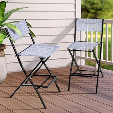 LuxaDomus Folding Patio Bar Stools Cover