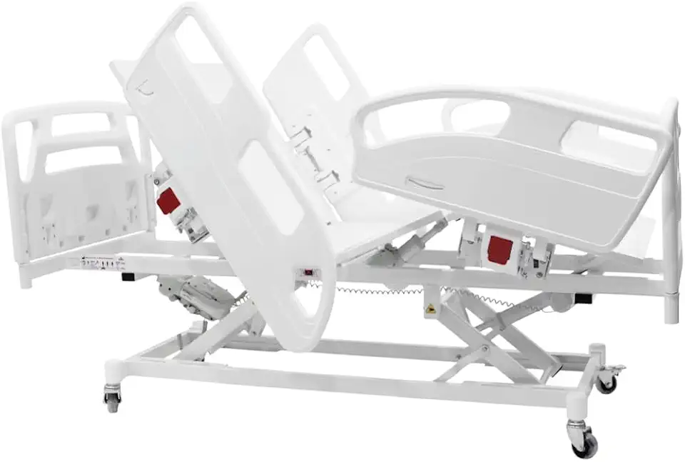 Cama Hospitalar Motorizada 9 Movimentos Eletrica com Elevação de Leito Com Colchão D33