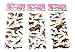Dinosaur Stickers 3D Puffy Stickers(200+ pcs) Jurassic Dinosaur Tyrannosaurus Rex Stickers 14 Sheets Kids,Craft Scrapbooking for Decorative Sticker Decoration for Calendars, Arts Stickers