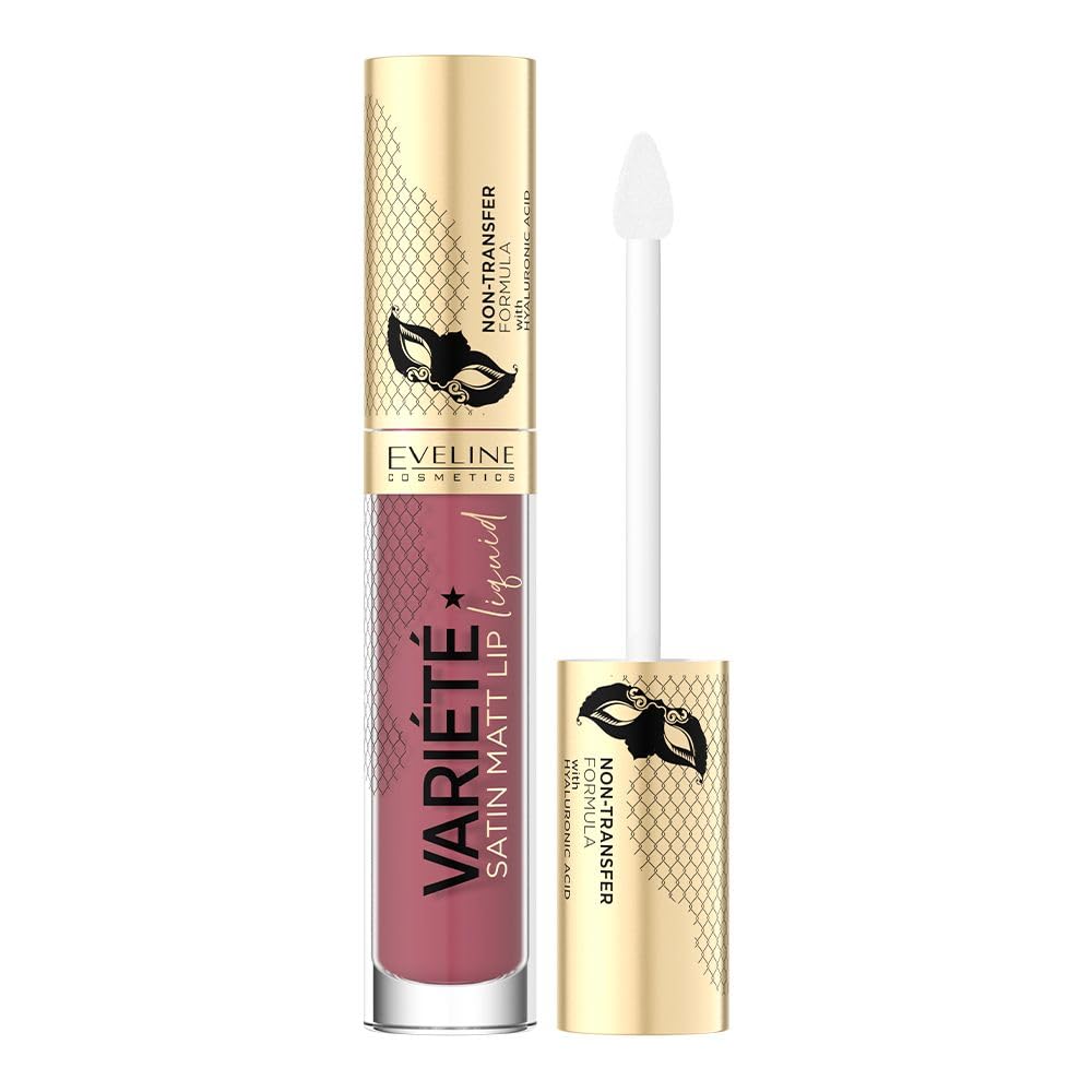 Eveline Cosmetics Variete Satin Mat Lip Hyaluronik Asitli Likit Ruj 4,5Ml