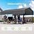 Real Relax 10x15FT Heavy Duty Metal Carport, Outdoor Carport Canopy with Galvanized Steel Roof and Reinforced Base for All-Weather, Garage Shelter Shade for Trucks, Boats, Party, Gray